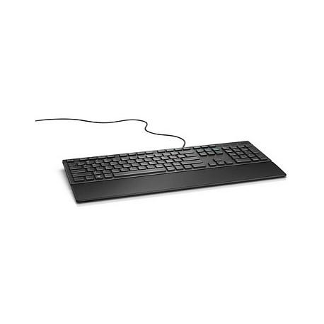 Tastierë me kabllo Dell KB216 / USB / Full-Size / 105 Çelësa / QWERTY Nordic - Zezë