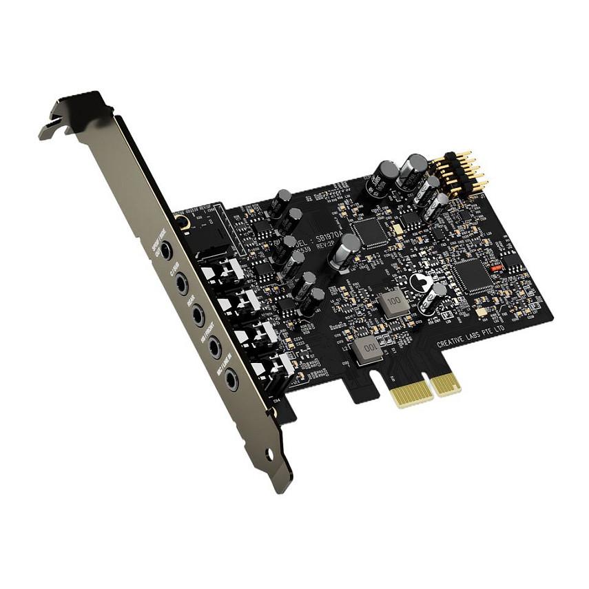 Kartë e Zërimit Creative Sound Blaster Audigy Fx Pro, 7.1 Kanale, 32-bit, PCIe, SNR 120 dB - 5