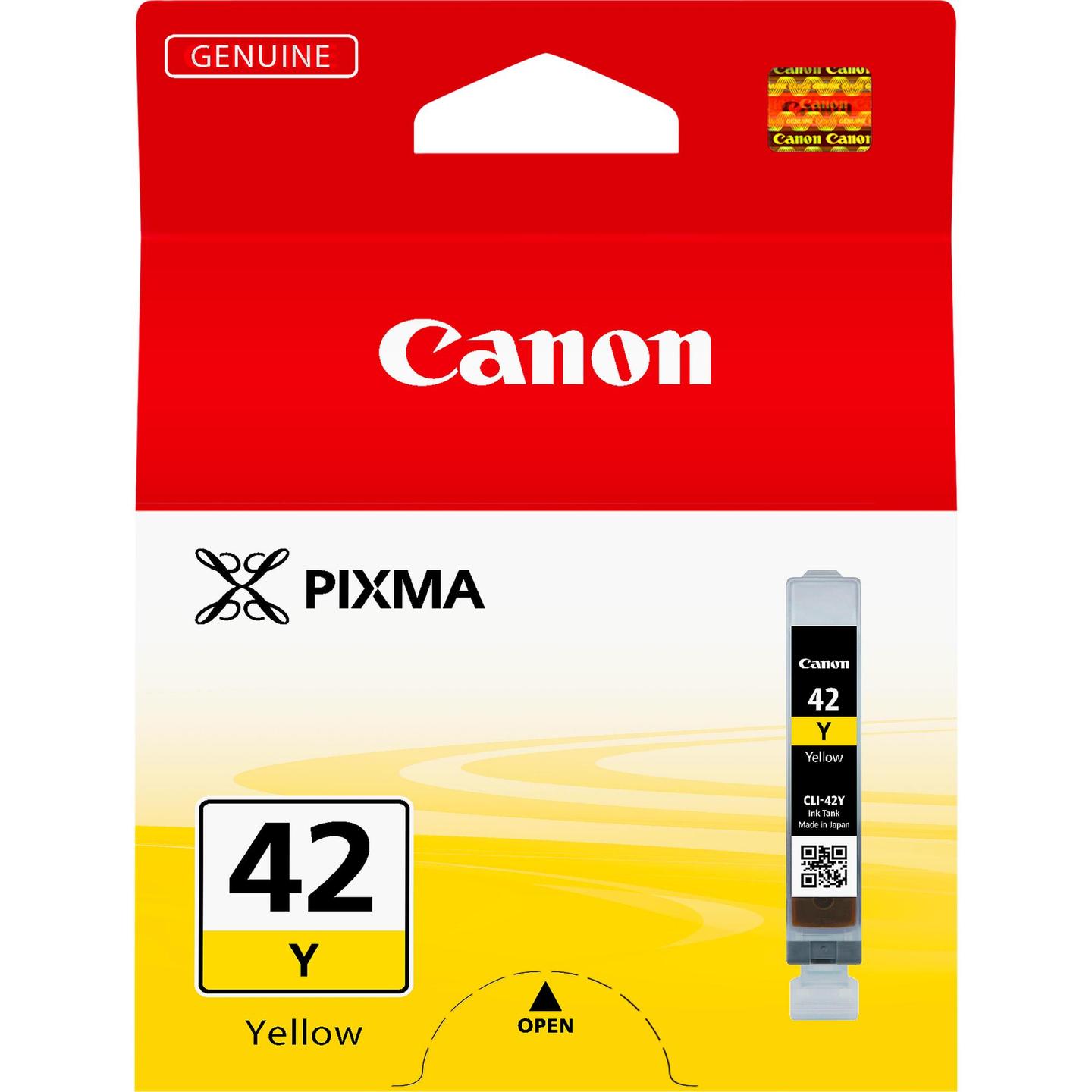 INK Canon CLI-42Y / 6387B001 / 13 ml – E verdhë - 1