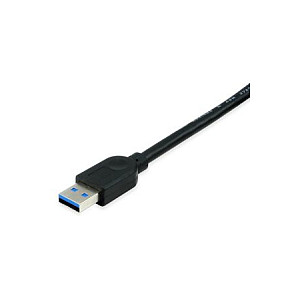 Kabllo USB / USB-A 3.0 Verl. / Equip / A–A / 10.0m / 5Gbps - Zezë - 4