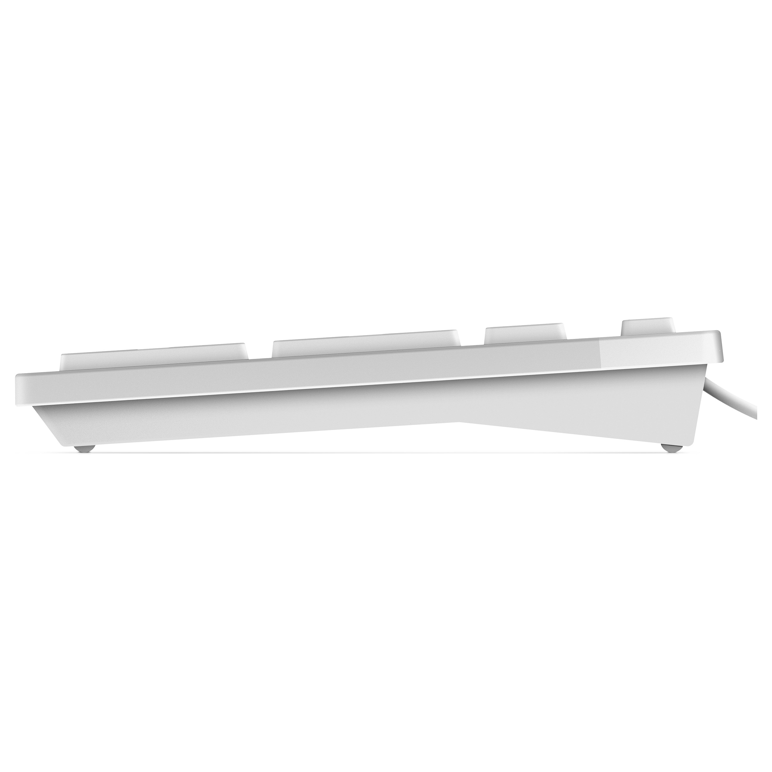 Tastierë me kabllo Dell KB216 / USB / QWERTZ (DE) / Full-Size / Chiclet / Multimedia – Bardhë - 2
