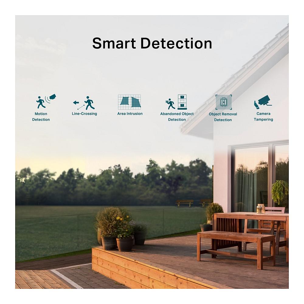 Kamerë Sigurie IP CCTV TP-Link VIGI C340I, 4MP, 4 mm, 75.1°, IR, PoE, IP67 - Zezë/Bardhë - 6