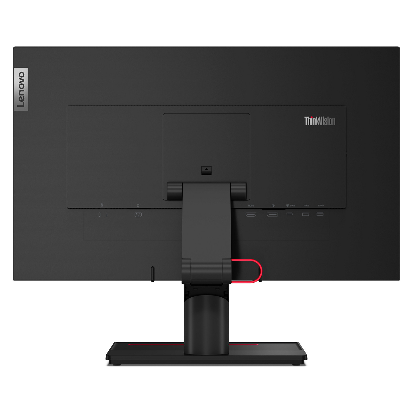 Monitor Lenovo ThinkVision T24t-20 / 23.8"/ Full HD IPS / LED / Touchscreen / 60 Hz / 6 ms / HDMI+USB+DP - Zezë - 6