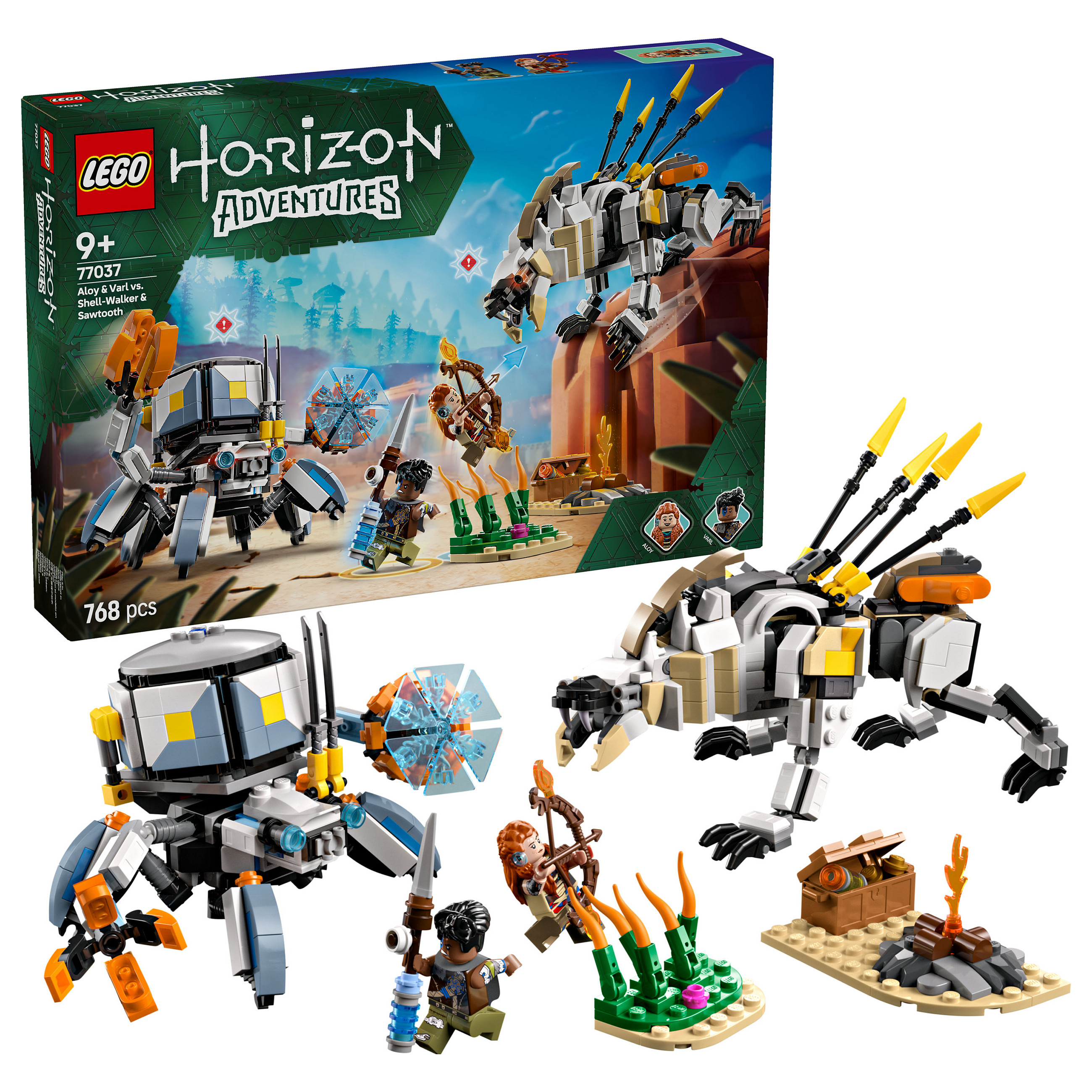 LEGO Horizon Adventures: Aloy & Varl vs. Shell-Walker & Sawtooth - 2