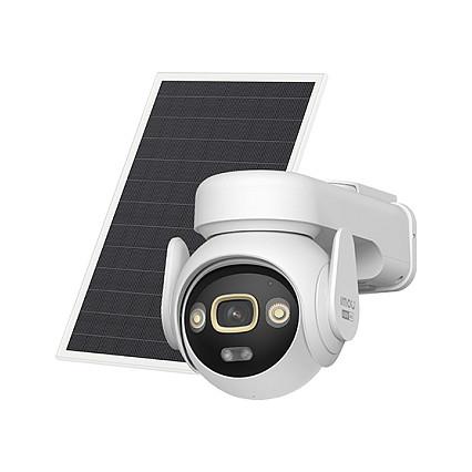 Kamerë Sigurie IP CCTV IMOU AOV PT 4K Kit / 4G + Wi-Fi 6 / 4K UHD / Pan-Tilt / Bateri 15000mAh / Panel Solar 8W - Bardhë - 4