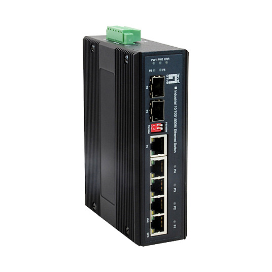 Switch 4x GE IES-0600 2xGSFP - 1
