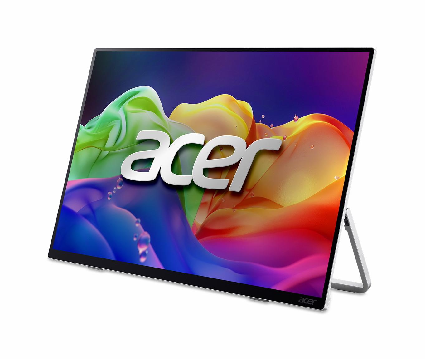 Monitor Acer ProDesigner PE160WUT / 16" / WQXGA+ OLED / 120 Hz / 1 ms / HDMI 2.1 + 2x USB-C - Argjend