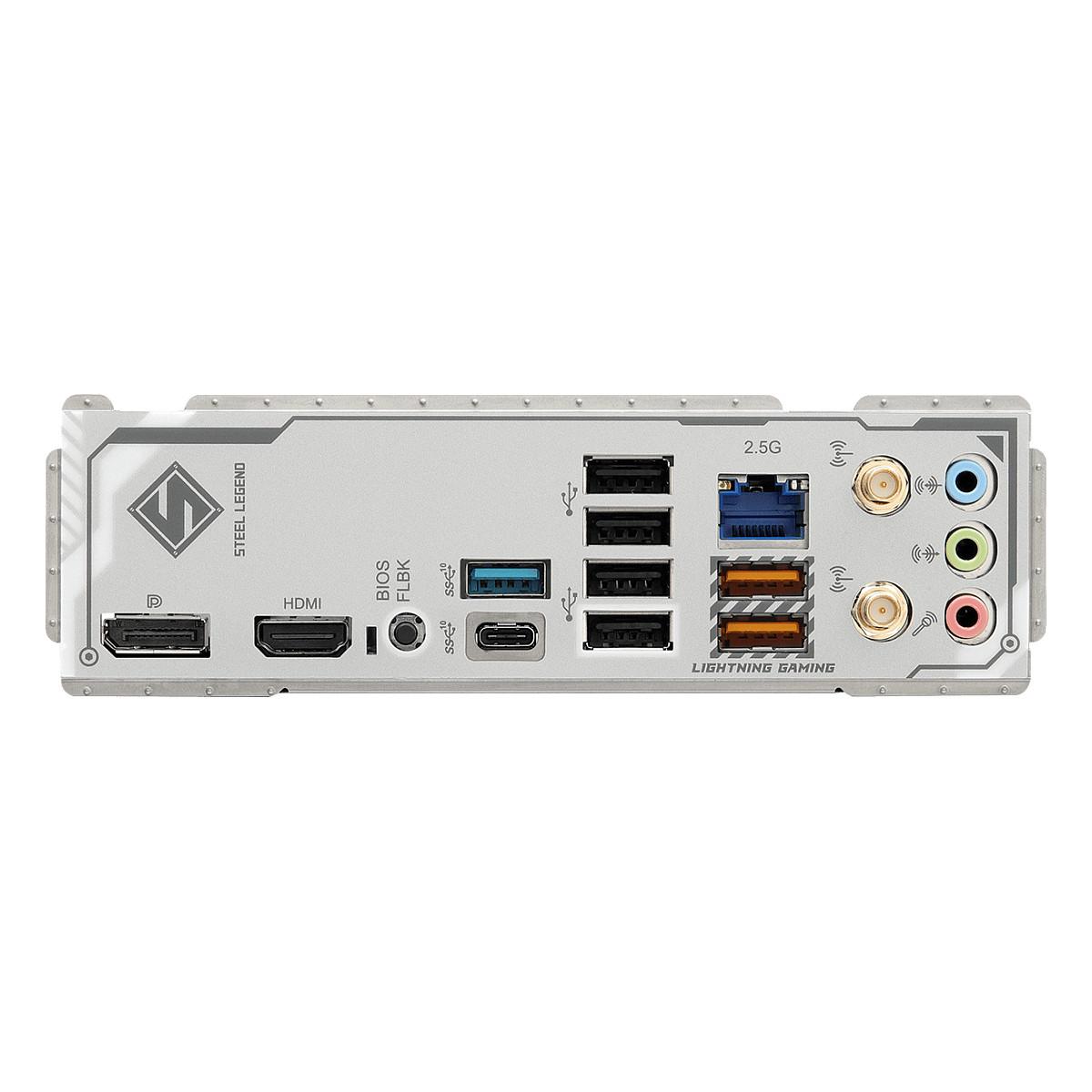 Pllakë Amë MB AMD ASRock B850M Steel Legend WiFi, AM5, B850, Micro ATX, DDR5, WiFi 7, 2.5GbE - 5