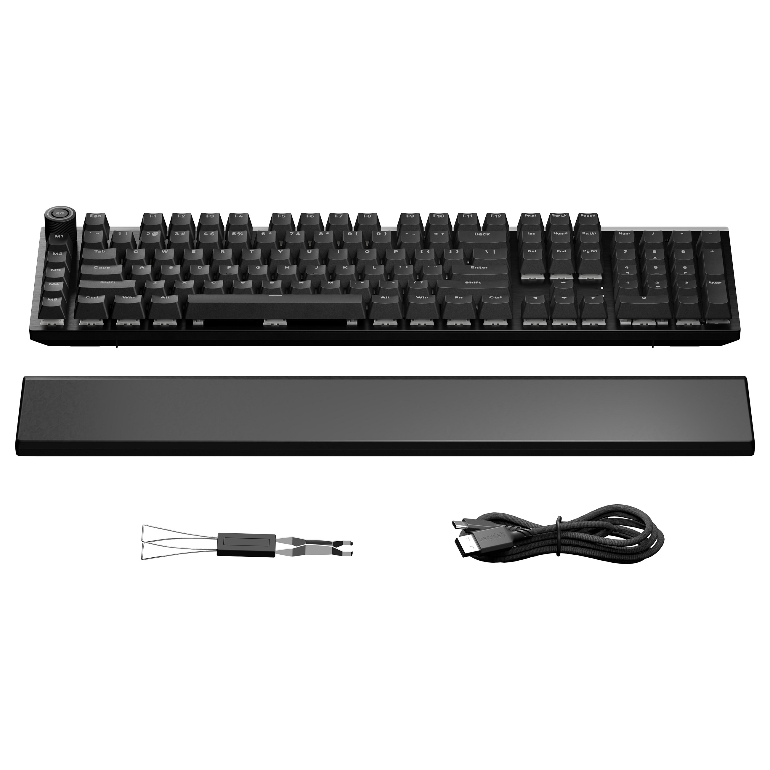 Tastierë Gaming be quiet! Light Mount Silent Linear RGB Wired / QWERTZ / German Language – Zezë - 8