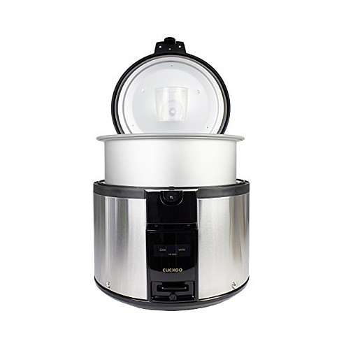 Furrë e mençur Rice Cooker Cuckoo / 4.60L / Model SR-4600 / Non-stick Coating / Stainless Steel Housing - Argjend/Zezë - 2