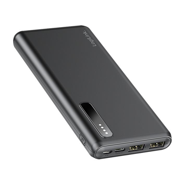 Powerbank LogiLink PA0311 / 8.000mAh / 12W / 2x USB-A / Li-Po - Zezë - 5