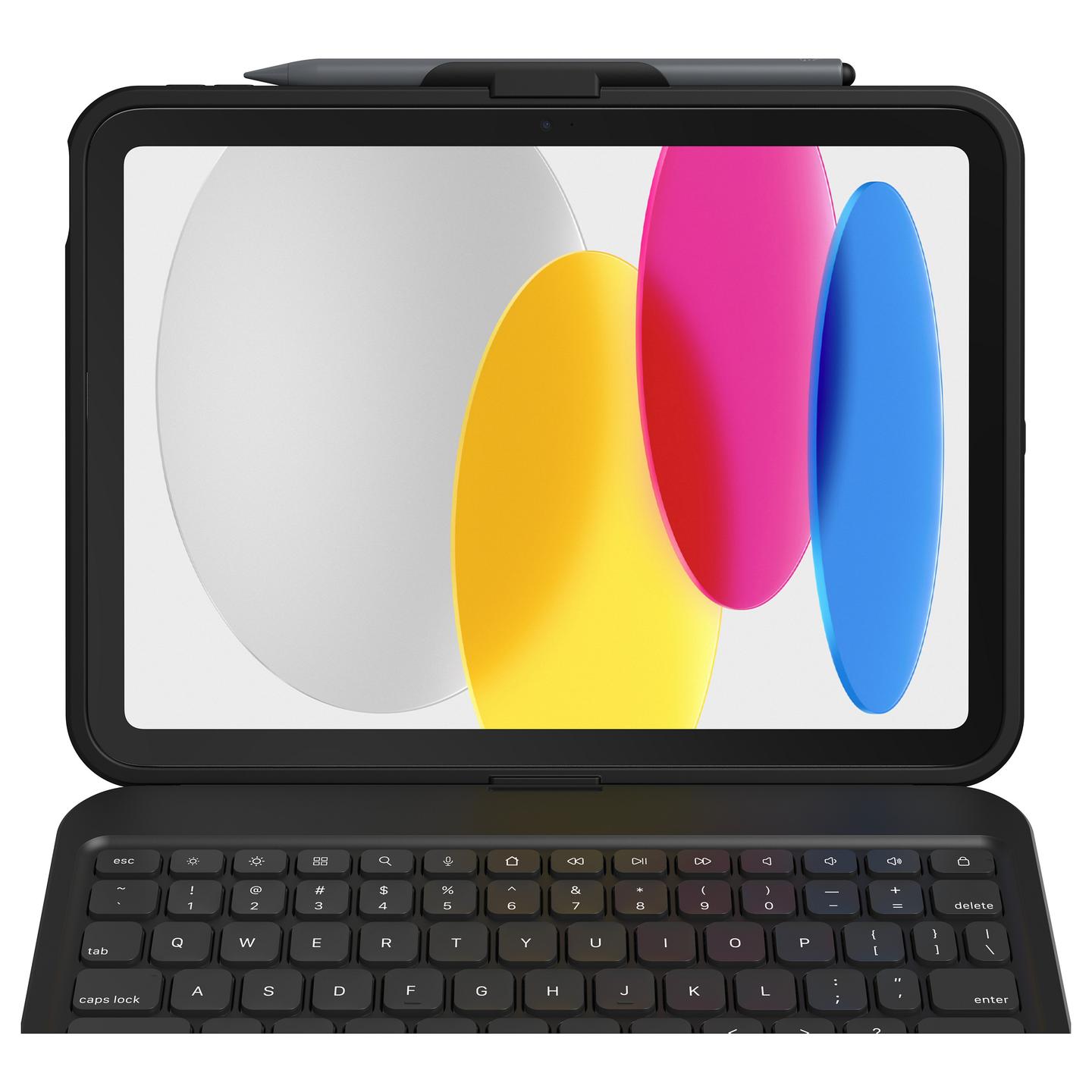 Aksesorë për tablet ZAGG Tough Keys Bluetooth për iPad 10.9" (10.Gen/ A16) / QWERTZ – Zezë - 2