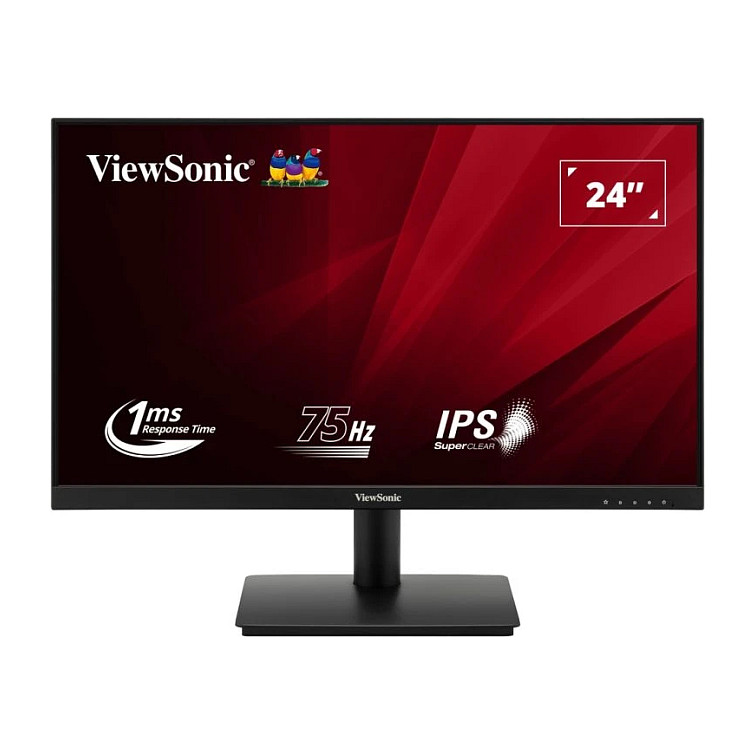 Monitor Viewsonic VA240-H-2 / 23.8" Full HD 75 Hz 1ms / HDMI VGA / e zezë - 1