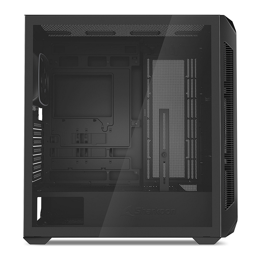 Kasë Sharkoon AK5M RGB ATX 1xMetal - Zezë - 4