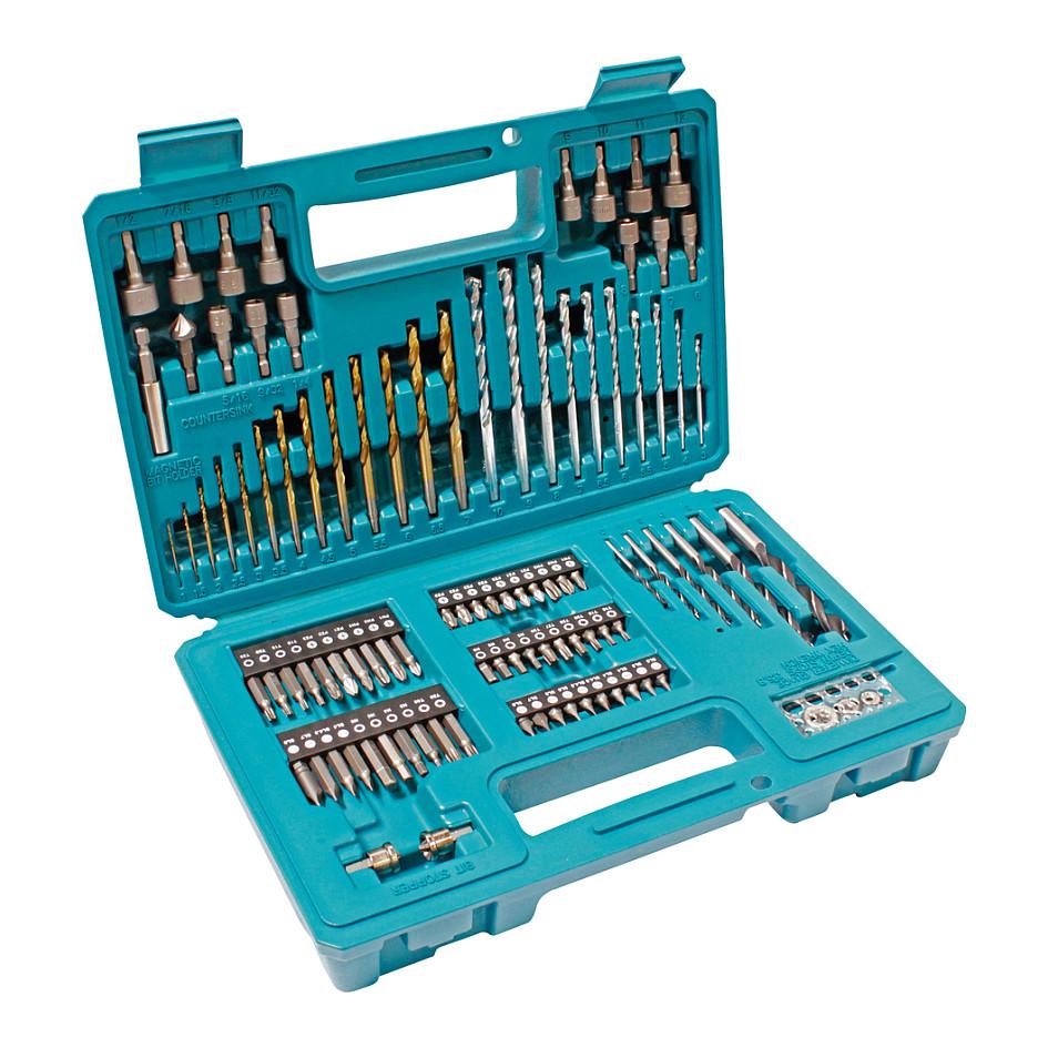 Set Burgjish dhe Bitash Makita B-68432, 102 Pjesë, për Dru, Metal dhe Muraturë