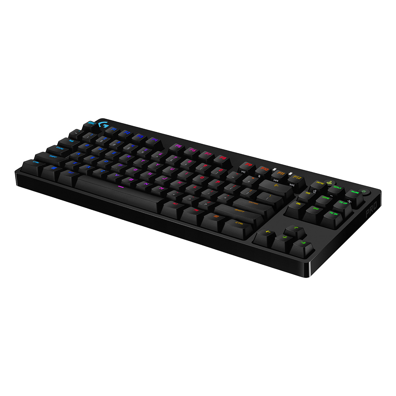 Tastierë Gaming Logitech G Pro Mekanike Wired / QWERTY - Zezë - 10