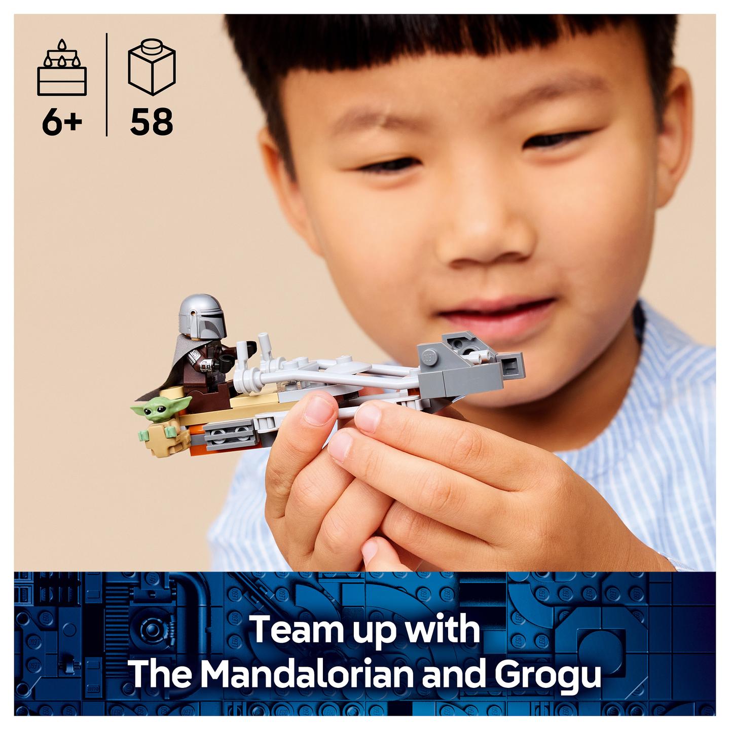 LEGO Star Wars The Mandalorian & Grogu's Speeder Bike 75436 - 28