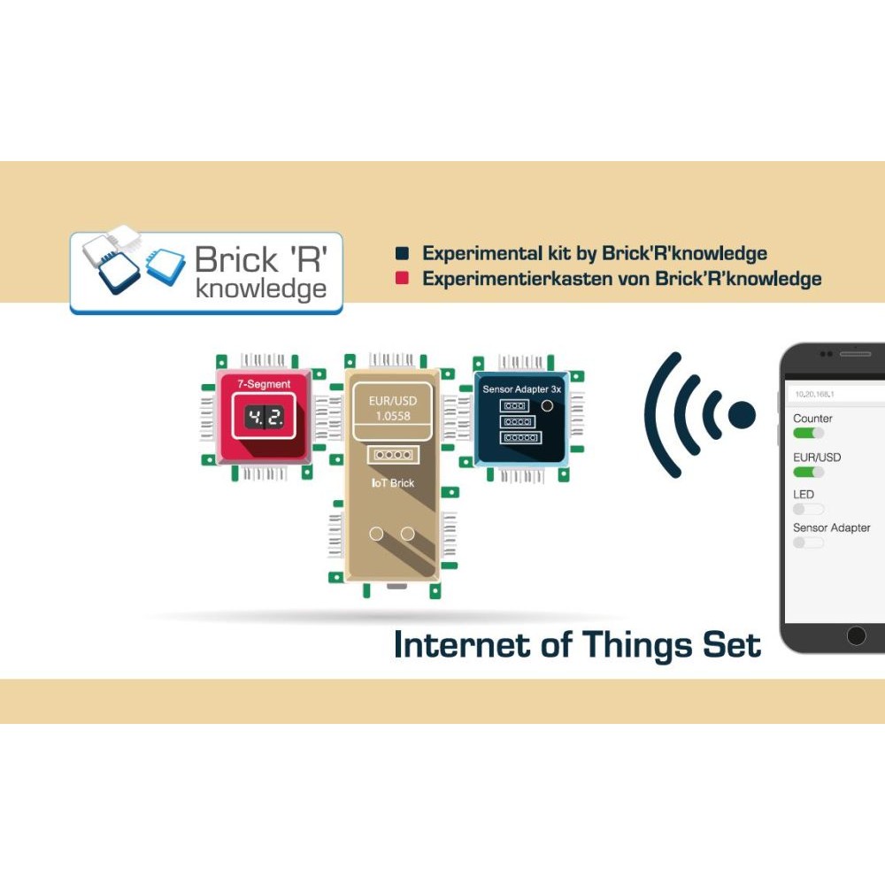 ALLNET BrickRknowledge IoT Set (Spanish) – Internet of Things Learning Kit for Education & Labs - 3