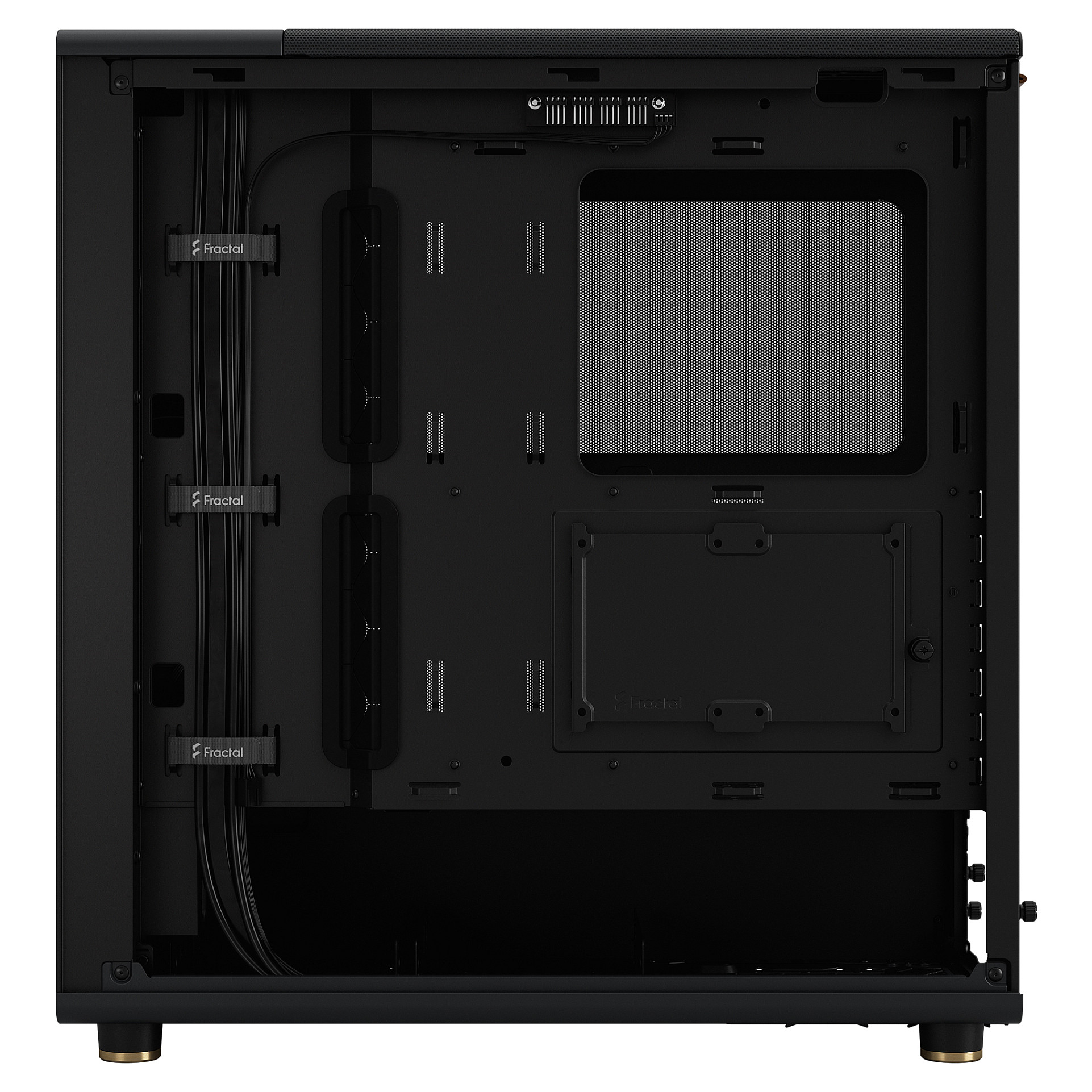 Kasë Midi Fractal Design North Mesh Window - Zezë - 12