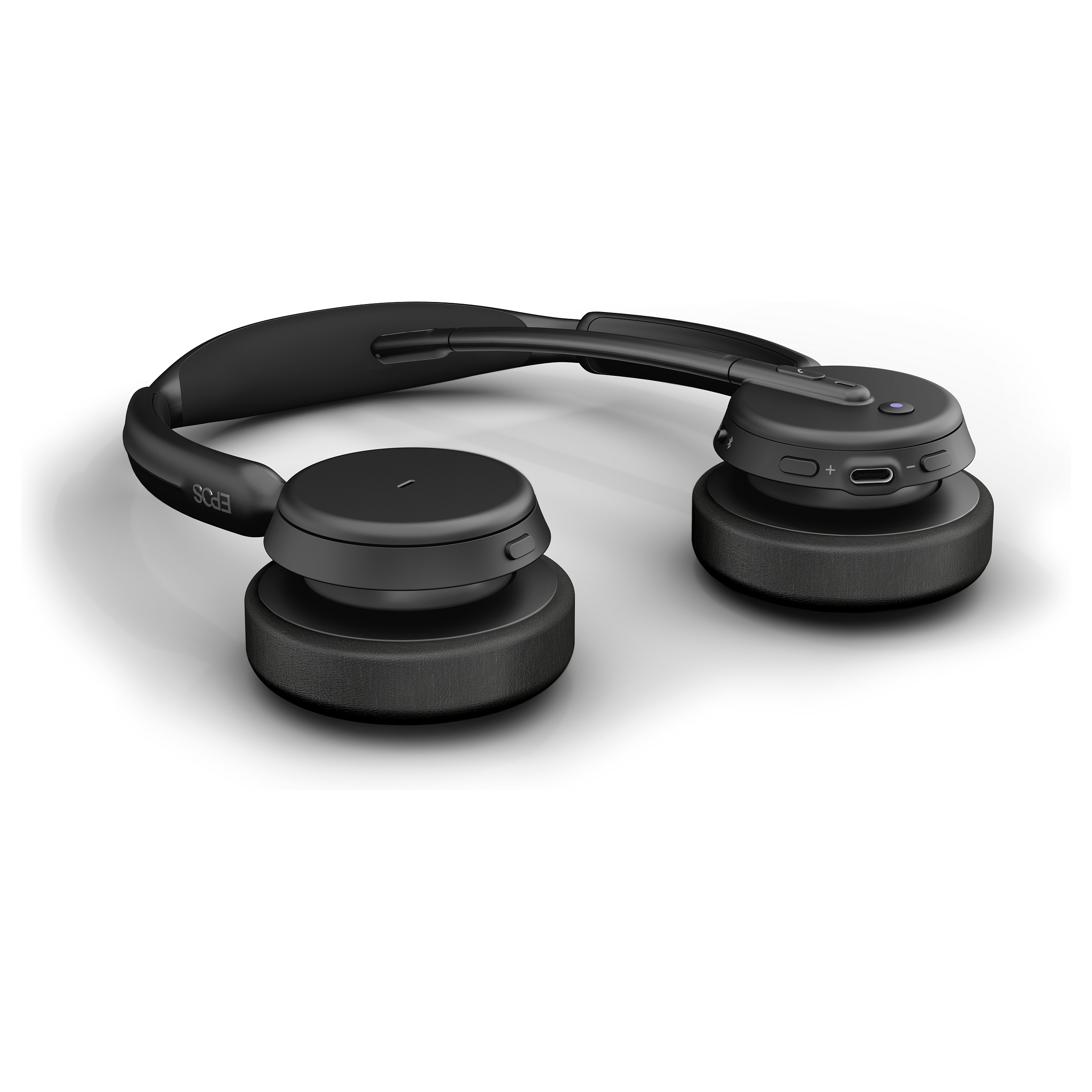 Kufje pa kabllo EPOS IMPACT 500 / Wired /Bluetooth / USB-C / ANC / Business Headset / 6 Mikrofona –  Zezë - 8