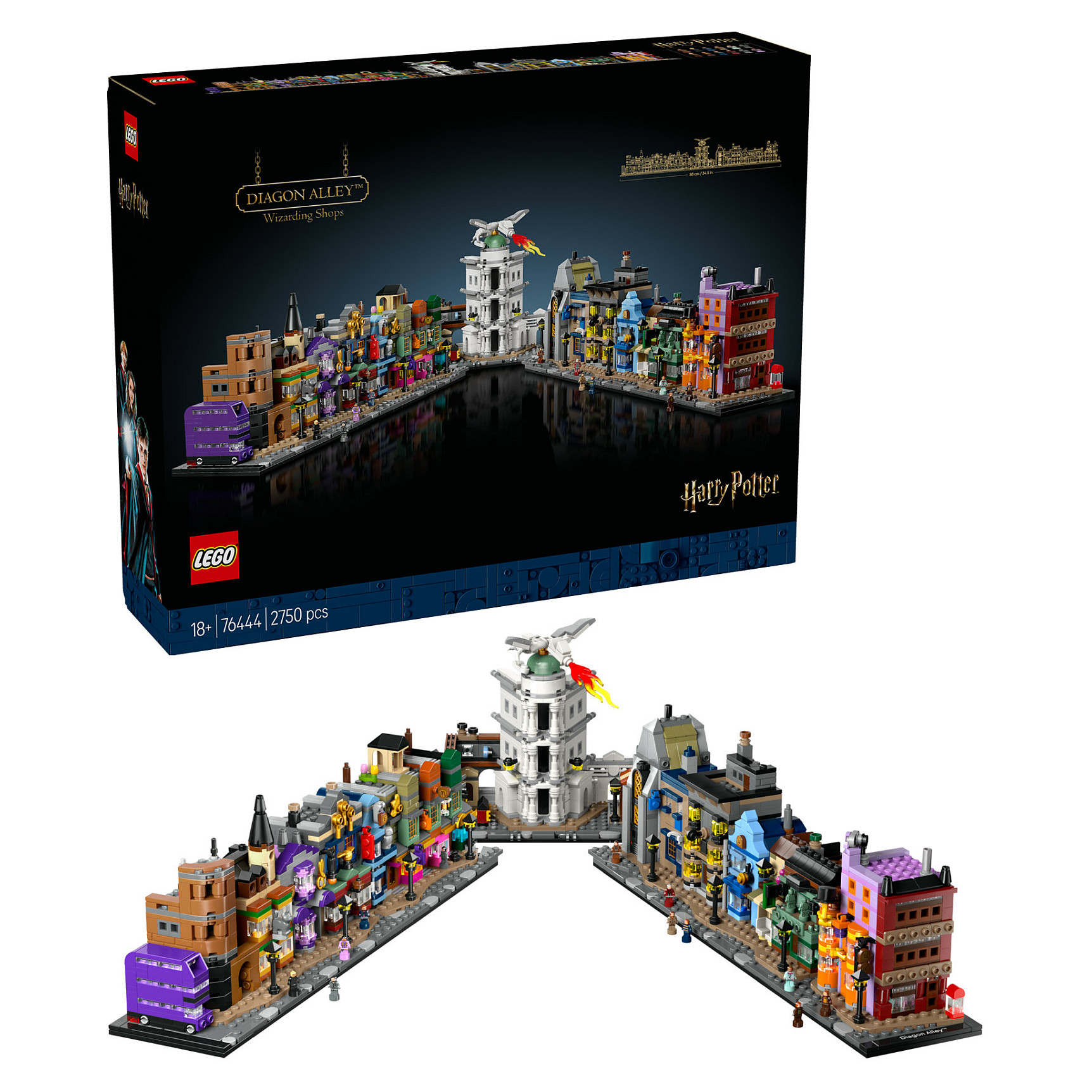LEGO Harry Potter The Magical Shops of Diagon Alley 76444 - 13