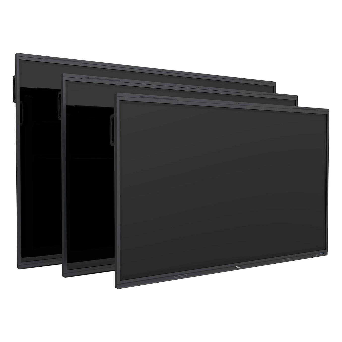 Interaktiv (Smart Board) Optoma 5753RK, 75", 4K UHD VA, Touch IR, 8GB, 64GB, 4× HDMI, DisplayPort, 2× USB-C, 4× USB-A - Hiri - 4