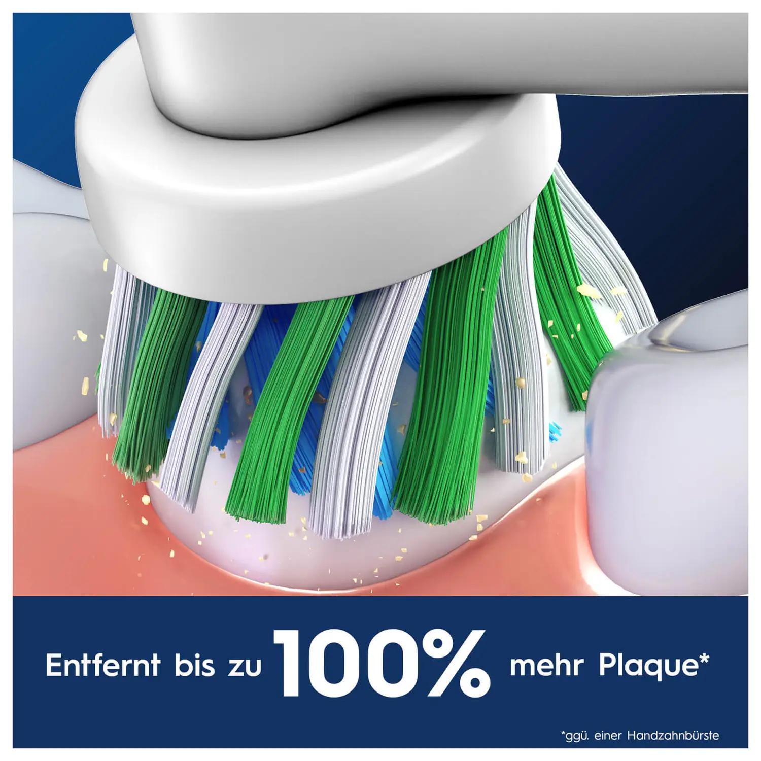 Koka zëvendësuese për furçë elektrike Oral-B Pro CrossAction / 6 copë – E Bardhë - 3