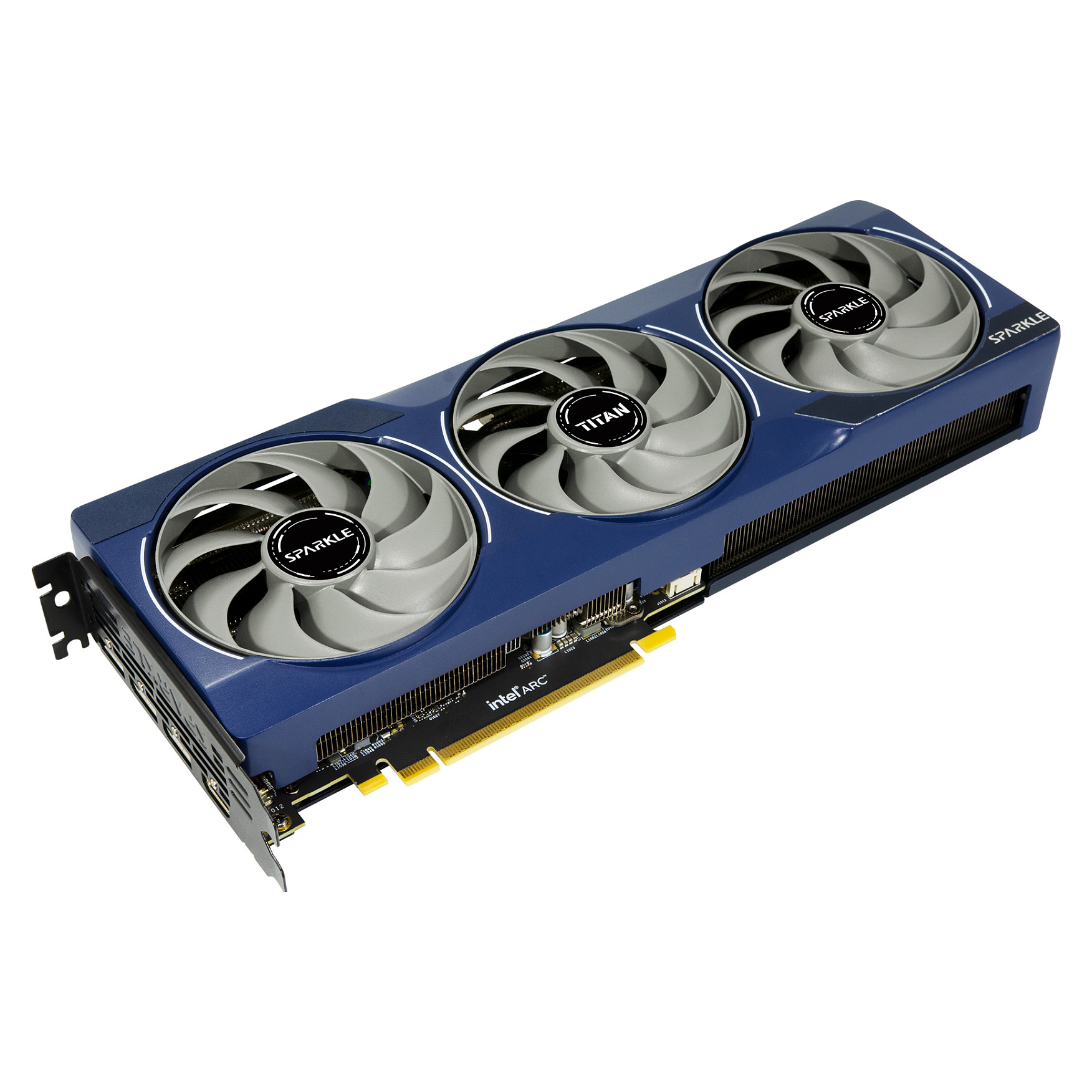 Intel GPU B580 12GB Sparkle Intel Arc Titan OC GDDR6 3 Fan - 3