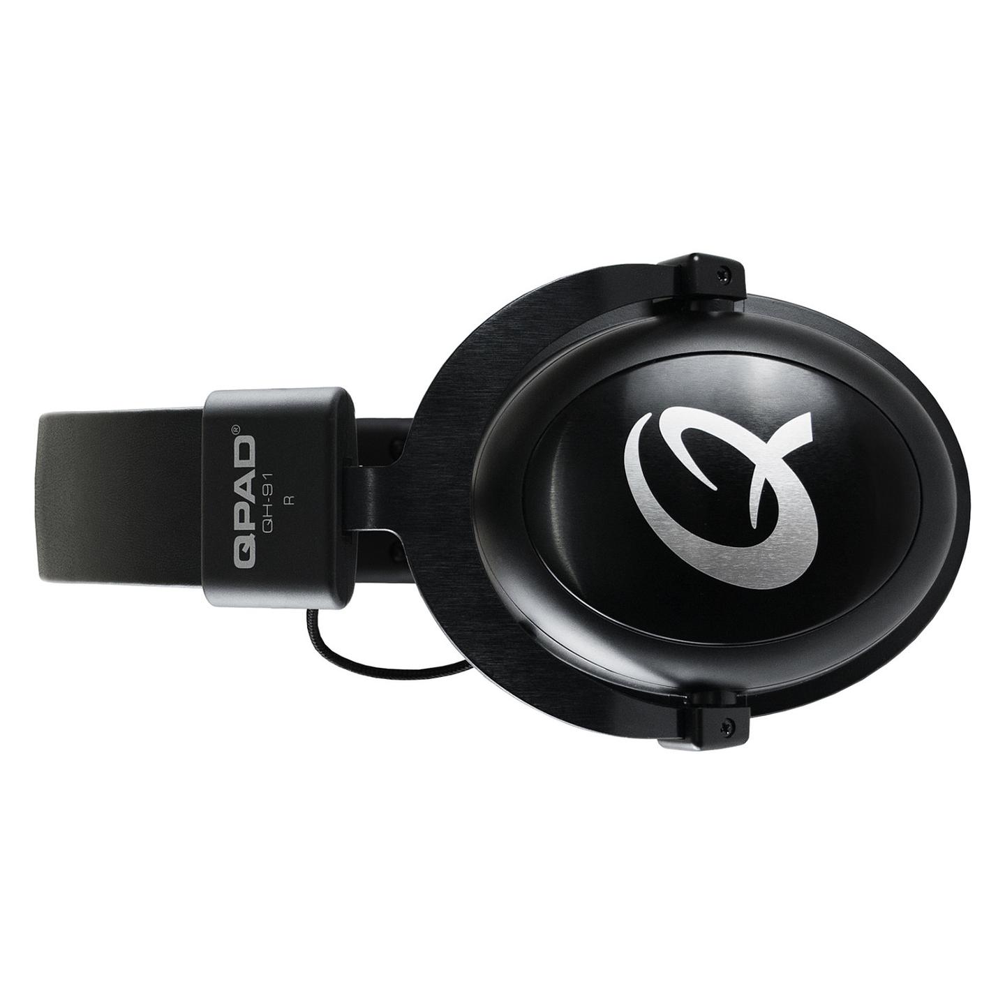 Kufje Gaming QPAD QH-91 / Wired / Over-Ear / 53 mm / 3.5 mm / Mikrofon/ 2 m – Zezë - 2