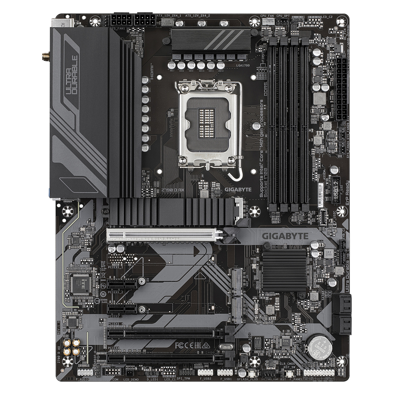 Pllakë Amë MB Intel Gigabyte Z790 D AX / LGA 1700 / DDR5 / HDMI+DP - 2