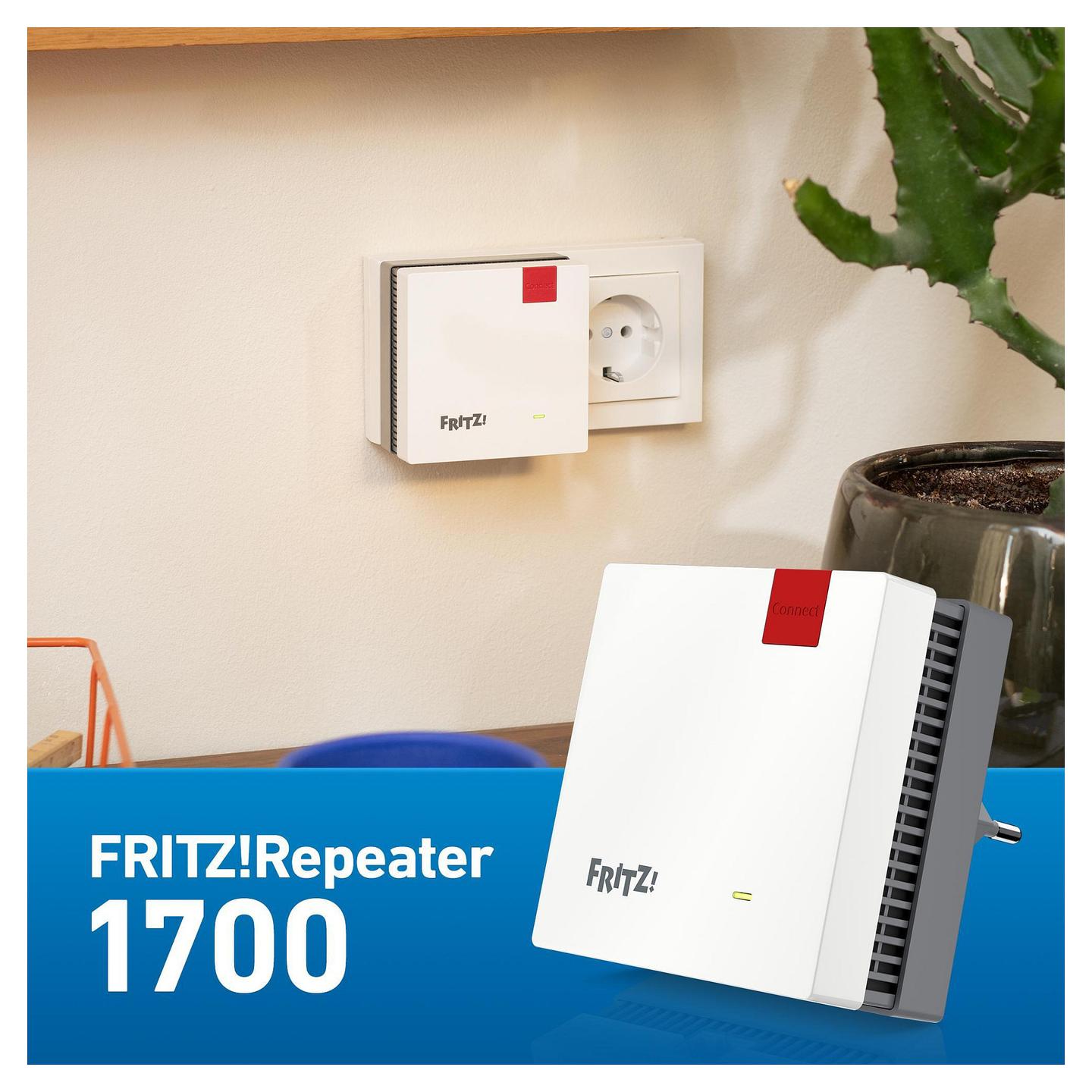 Ruter FRITZ! Mesh Set 1700, Mesh Wi-Fi 7, Dual-Band, deri në 3600Mbps, 2-Pack - Bardhë - 5