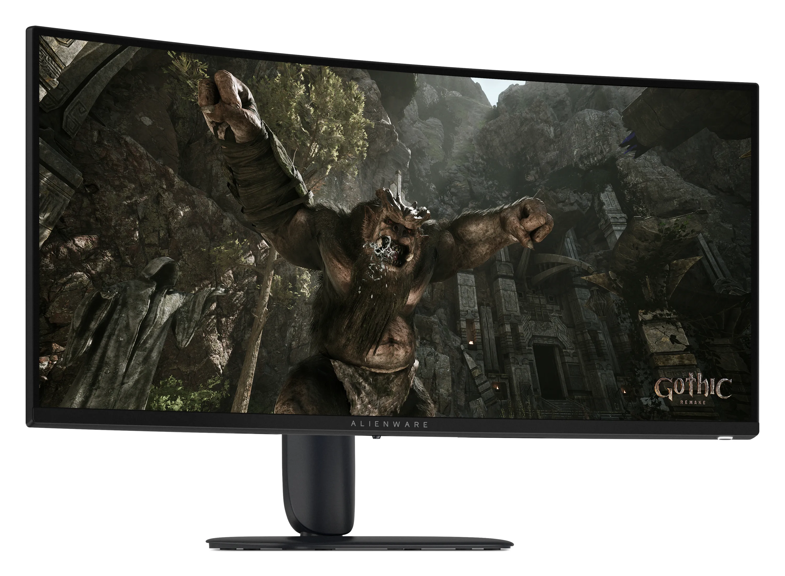 Monitor Dell Alienware AW3426DWM / 34" / UW-QHD VA / 240Hz / 1ms / HDMI+DisplayPort+USB-C - Zezë - 2