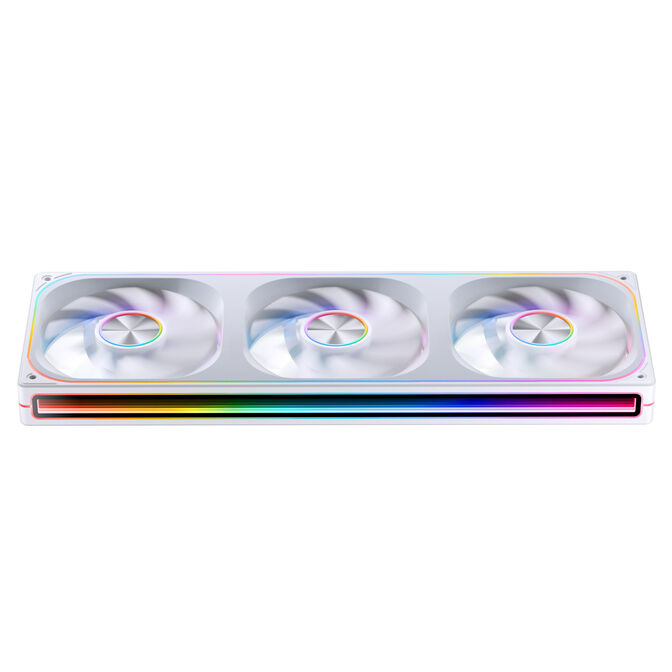 Ftohës për Kasë Jonsbo ZA-360W / 360mm / 3x120mm / PWM / ARGB / 700-2400 RPM / 106 m³/h / 2.46 mmH₂O – Bardhë - 3