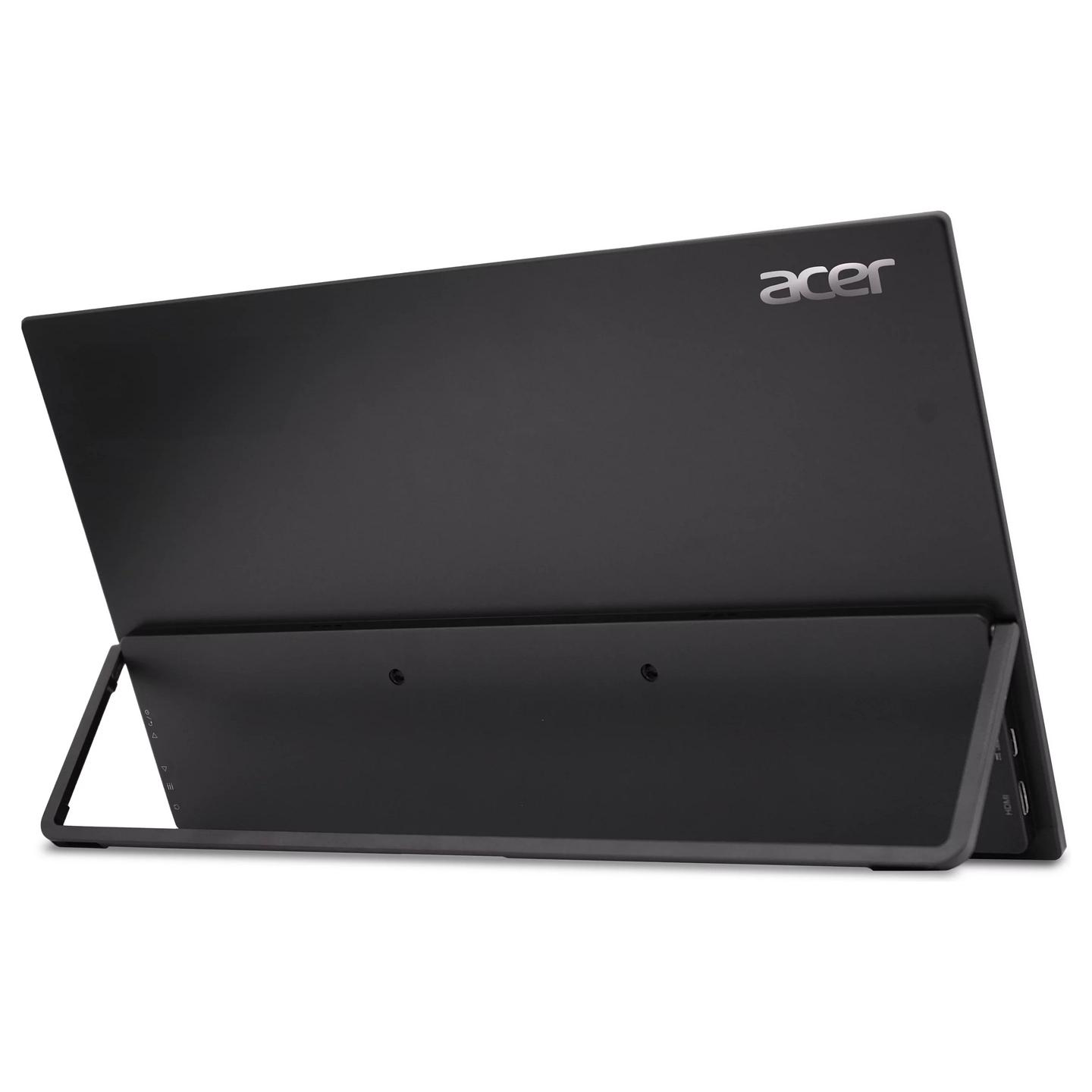 Monitor Acer PM161W / 16" / WUXGA IPS / 60 Hz / 6 ms / Mini HDMI + 2x USB-C - Zezë - 6
