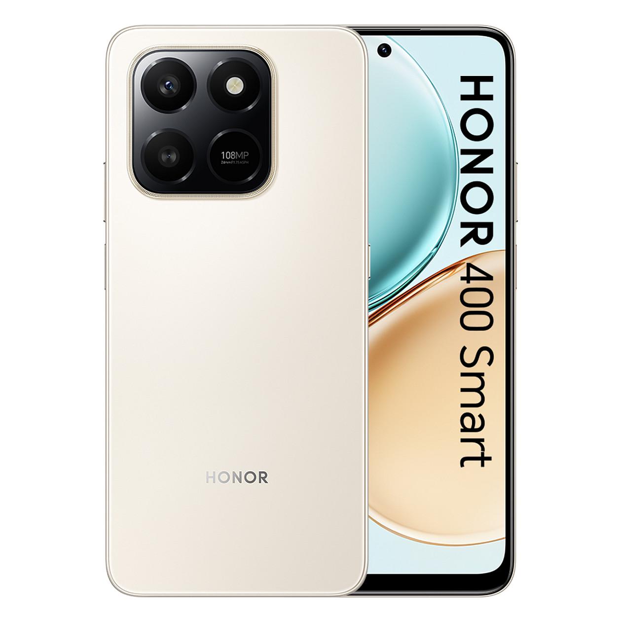 Telefon Honor 400 Smart, 6.77", 120Hz, 8GB, 256GB, Snapdragon 6s Gen 3, Dual SIM, 4G - Ari