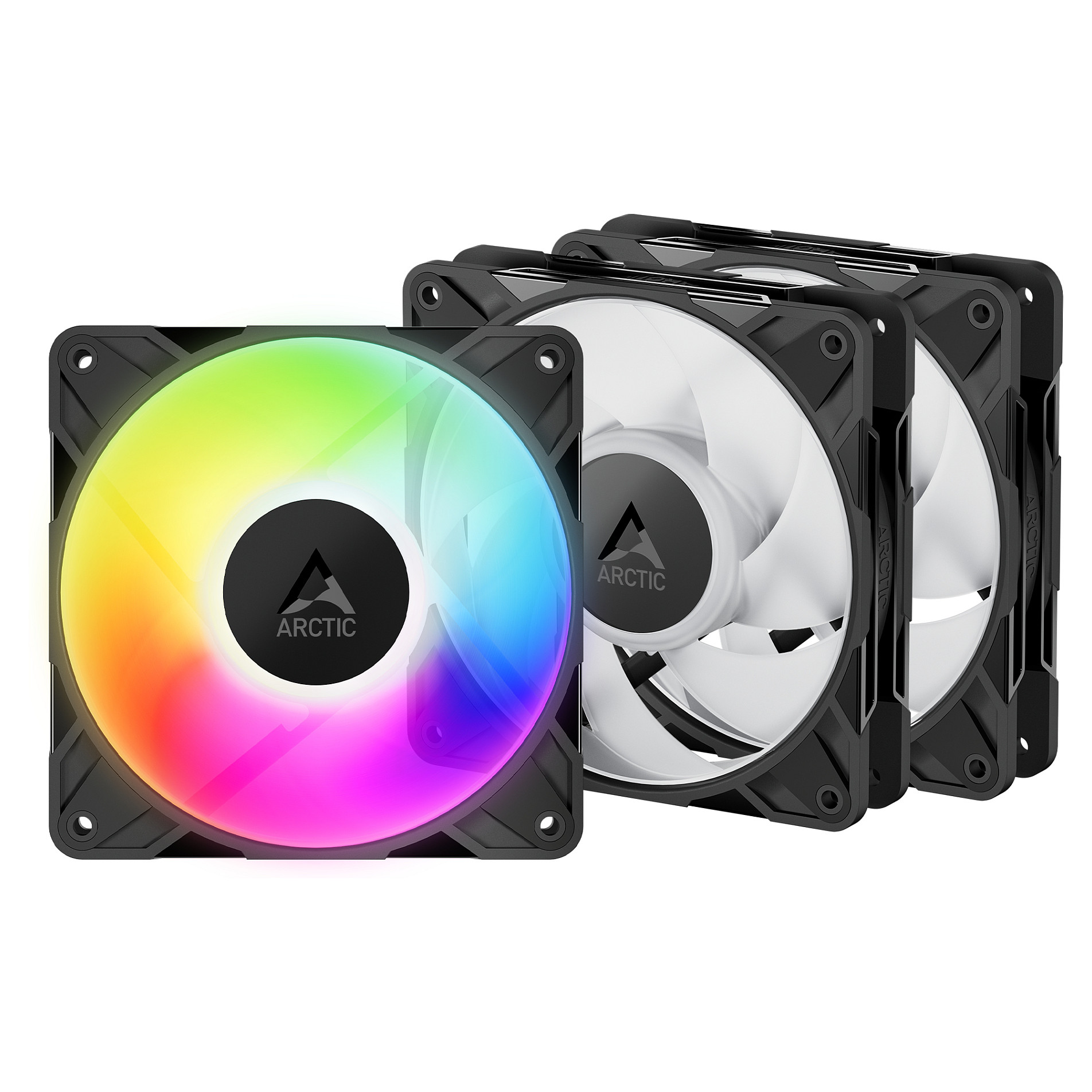 Ftohës për Kasë ARCTIC P12 Pro A-RGB / 120mm / 3-Pack - 1
