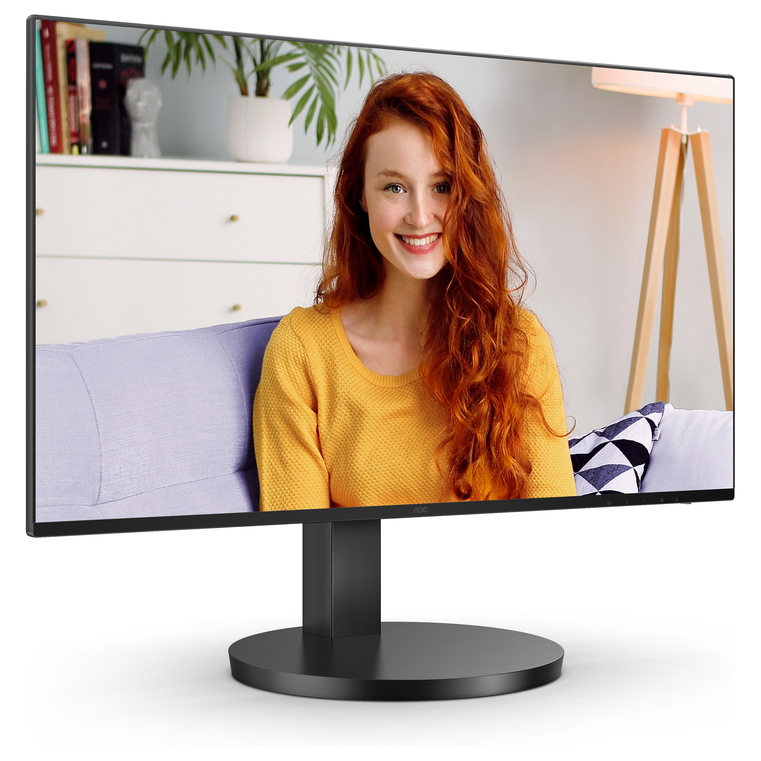 Monitor AOC Basic-line 24B3CF2 / 24" / 1920x1080 / 100Hz / 1ms / IPS / i zi - 2