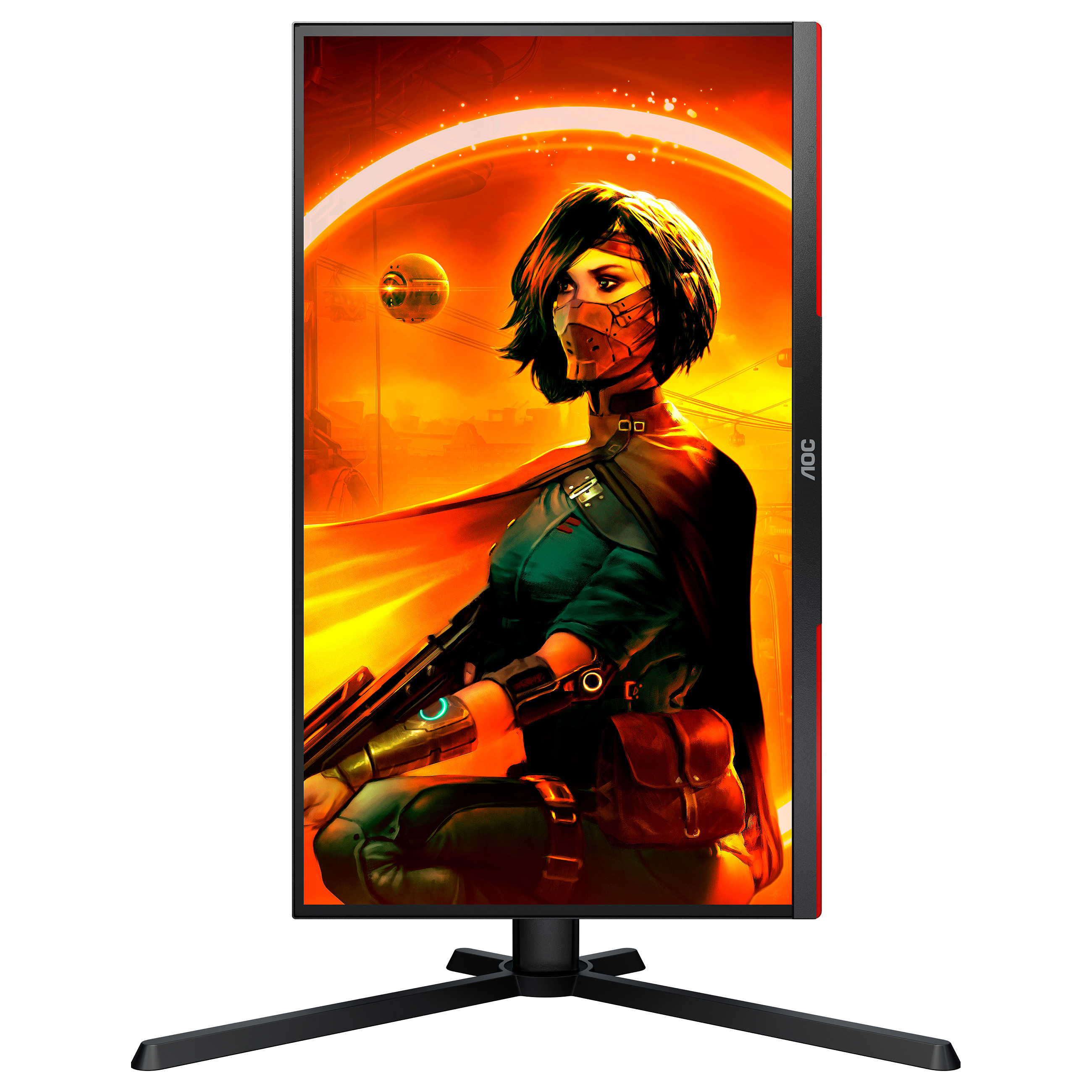 Monitor Gaming AOC G3 25G3ZM/BK / 25"/ Full HD WLED / 240Hz / 0,5ms / HDMI+DP - Zezë/Kuqe - 10