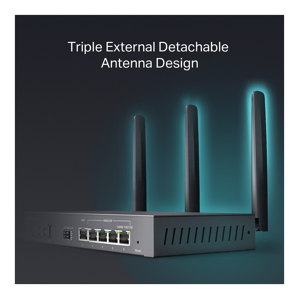 Ruter TP-LINK Omada ER706W / Gigabit VPN Wi-Fi 6 - 7
