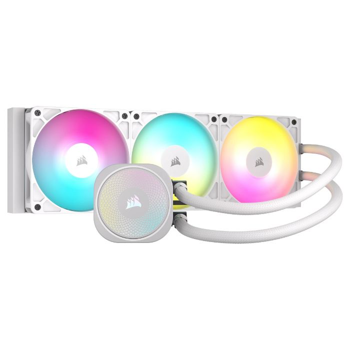 Ftohës për Procesor Corsair Nautilus 360 RS ARGB / AIO / 360mm / 3x120mm / ARGB - Bardhë