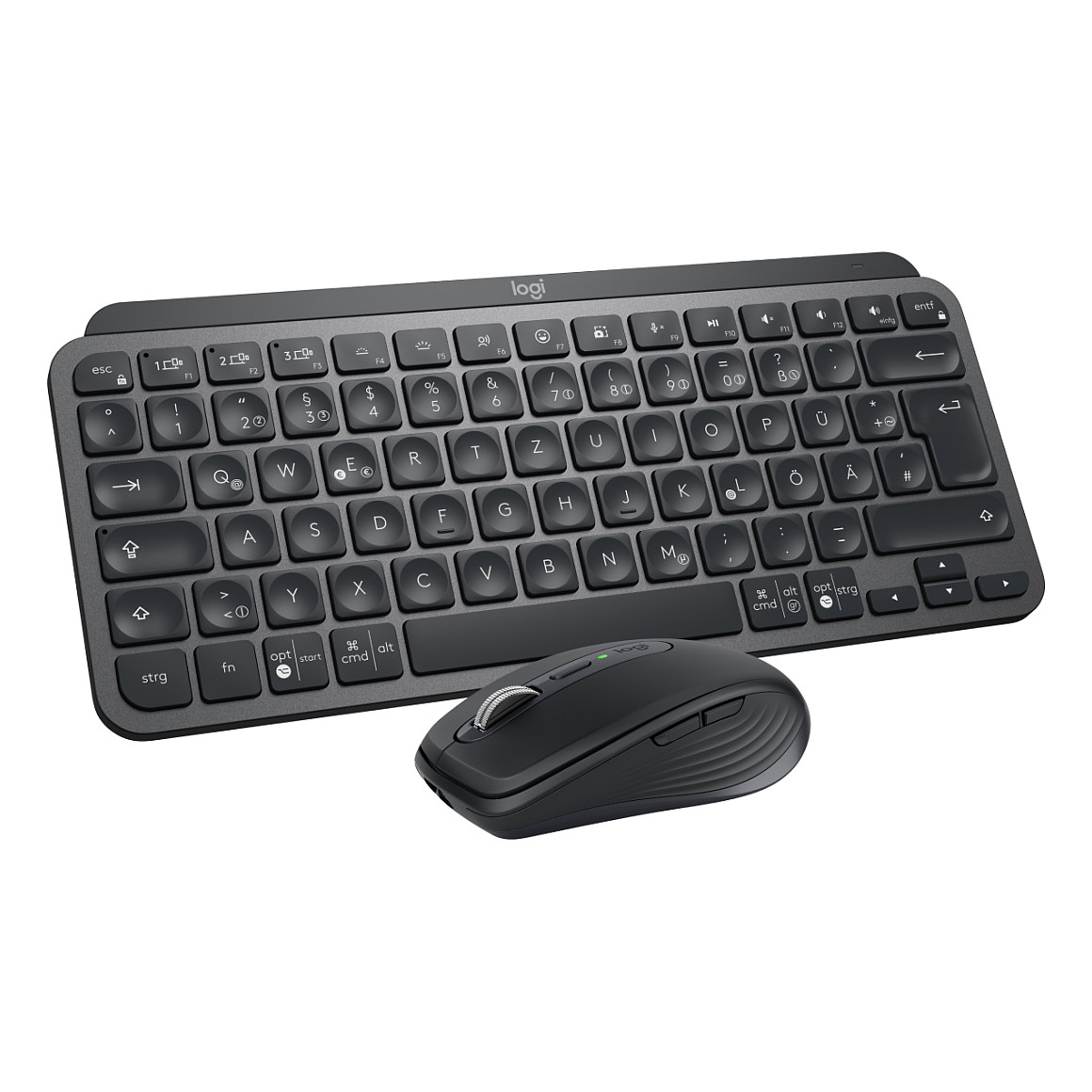 Combo (Tastaturë & Maus) Logitech MX Keys Mini Bluetooth, e zezë - 2