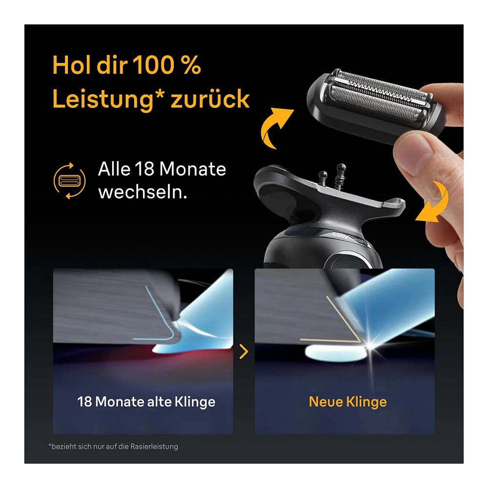 Kokë zëvendësuese për makinë e rrojës Braun Series 5 54B / 3 Tehe / 18 Muaj – Zezë - 5
