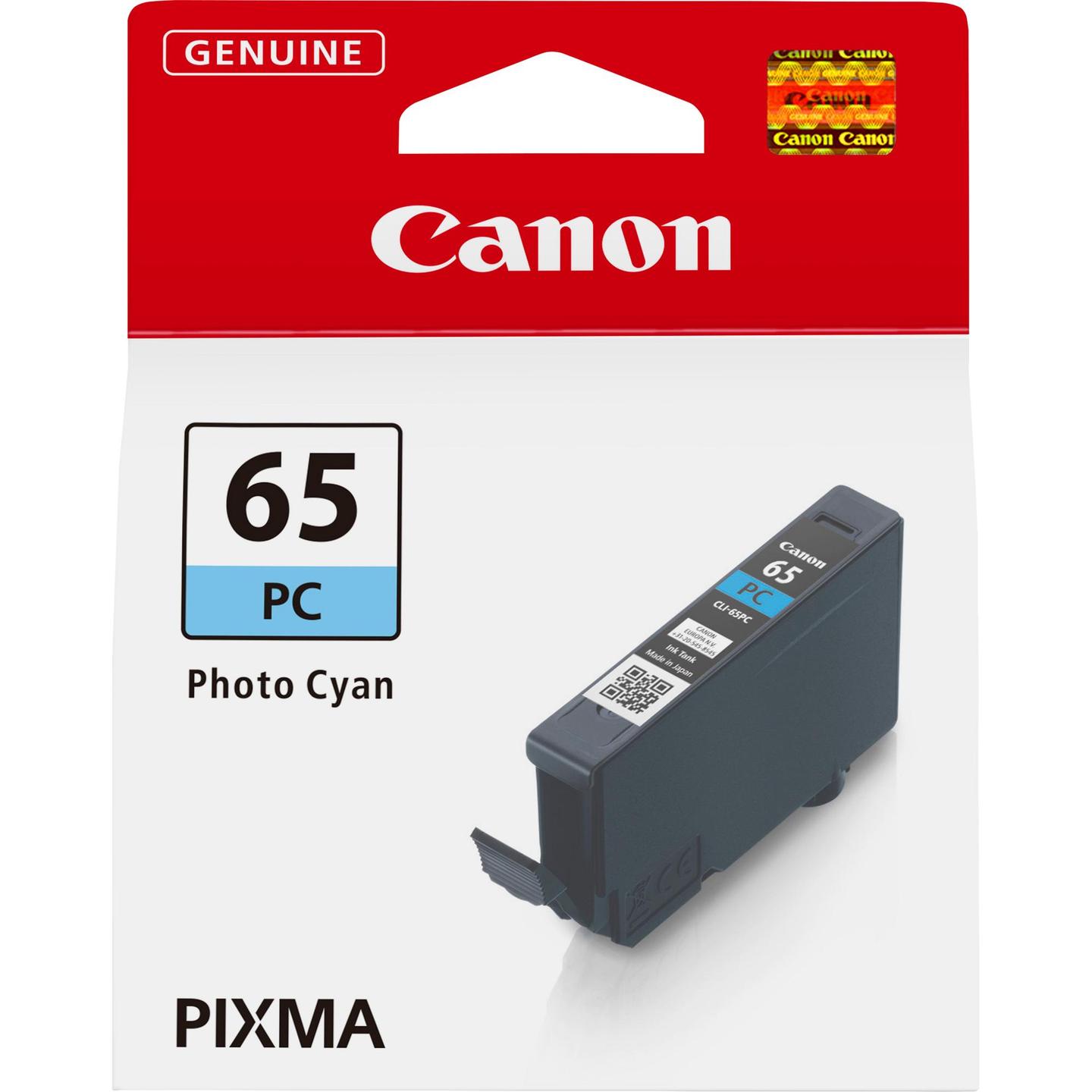 INK Canon CLI-65PC / 4220C001 / 12.6ml / 275 foto / 59 foto A3+ – Blu - 1