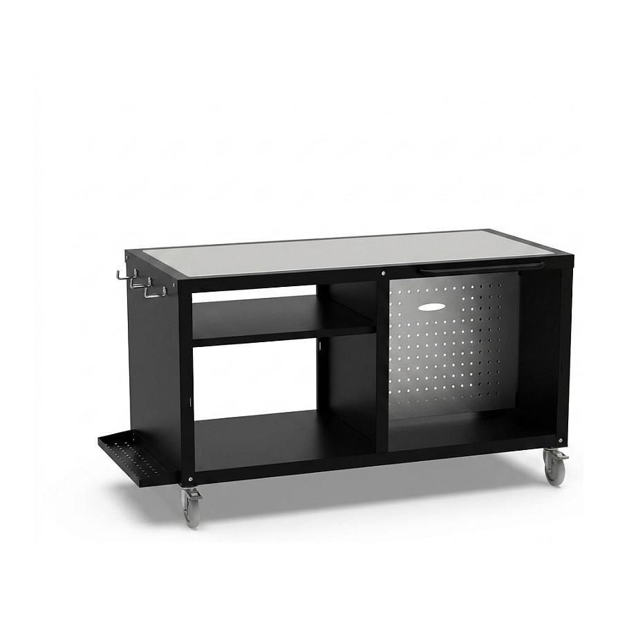 Stacion Kuzhine për Ambient të Jashtëm Alfa Forni Cooking Station 160, 160x80cm, Çelik Inoks 304 - Argjend/Zezë - 2