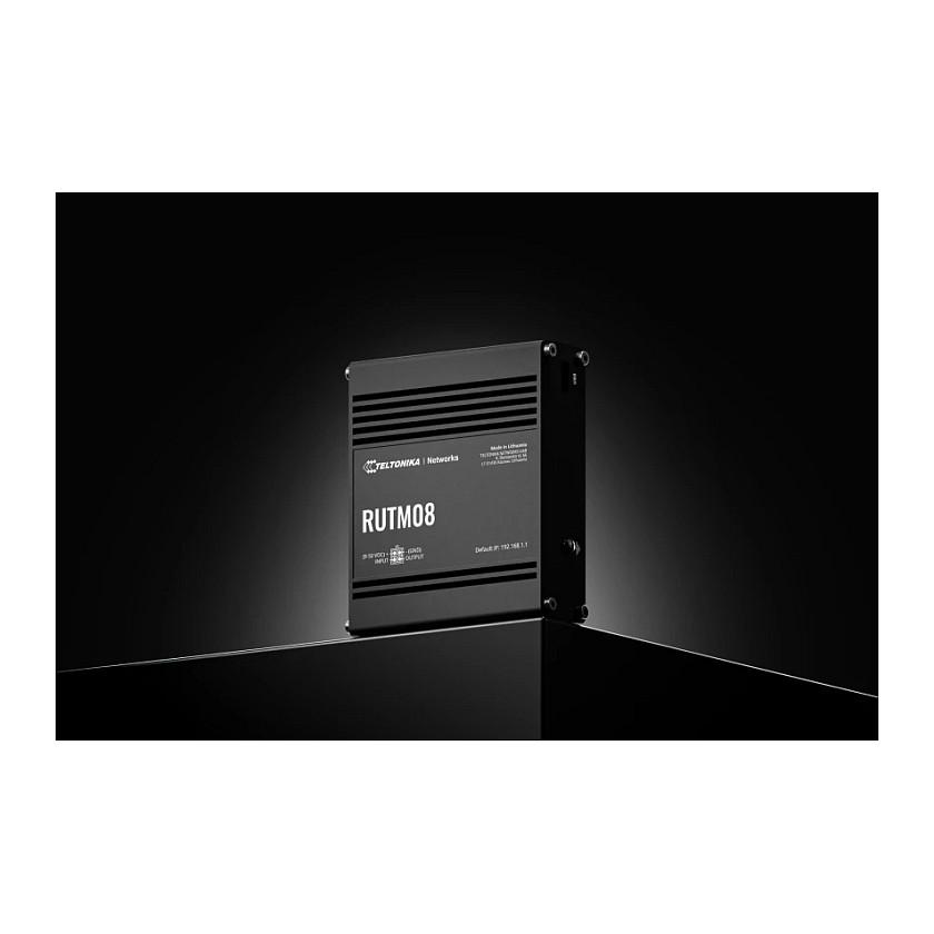 Ruter Teltonika RUTM08, 4x Gigabit Ethernet, 1x WAN, 3x LAN, VPN, Industrial - Zezë - 6