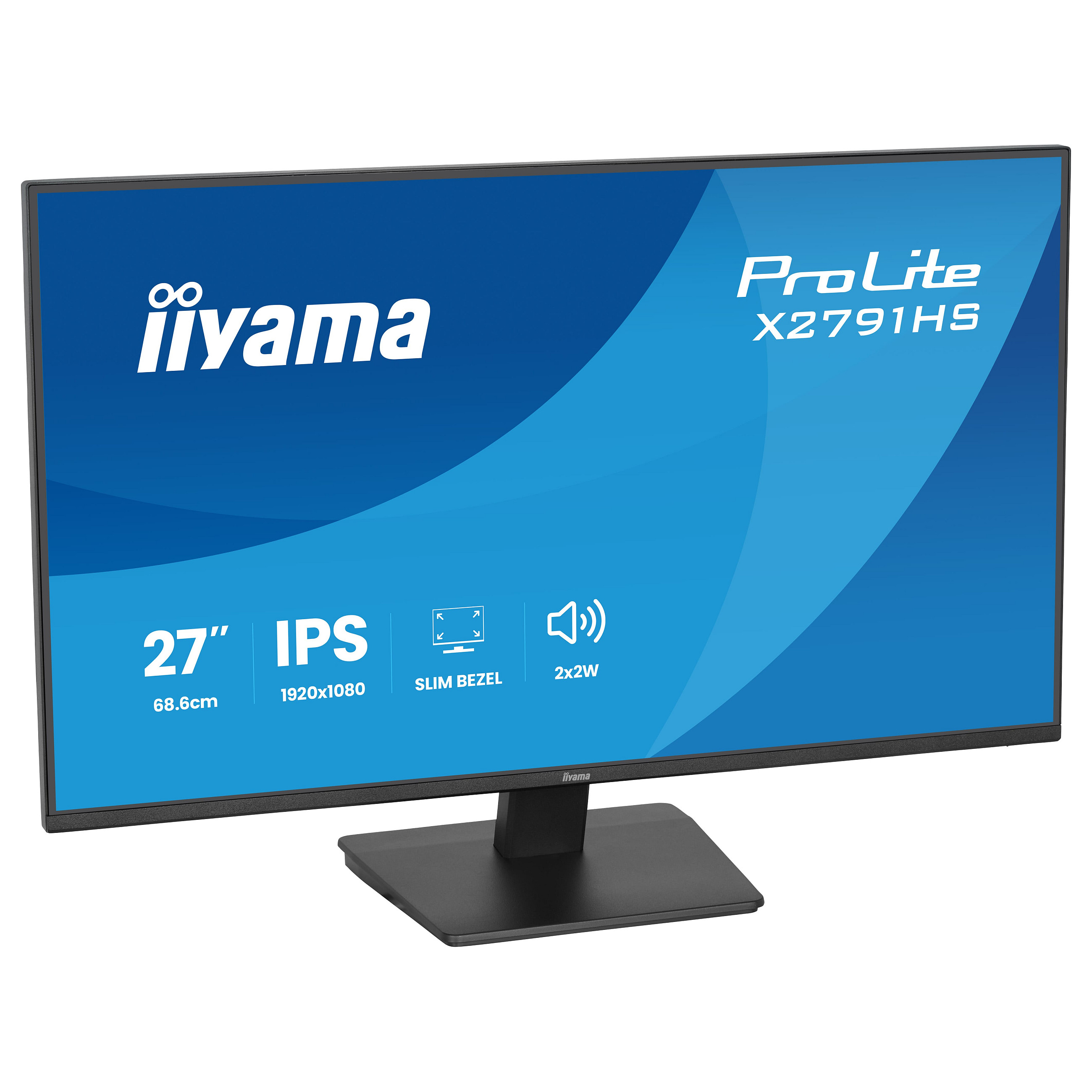 Monitor IIYAMA X2791HS-B1 / 27"/ Full HD IPS LED / 120Hz / 1ms / HDMI+DP - Zezë - 6