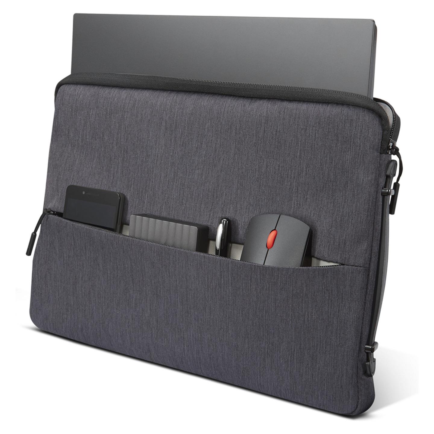 Këllëf për Laptop Lenovo Urban Sleeve, 14 inç – Gri e Errët - 6