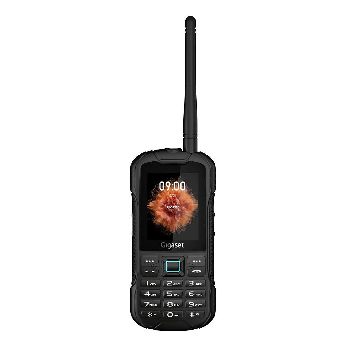 Telefon i Thjeshtë Gigaset GLX8 Active, 4G, Dual SIM, 2.4" LCD, 2500mAh, IP68, Push-to-Talk - Zezë