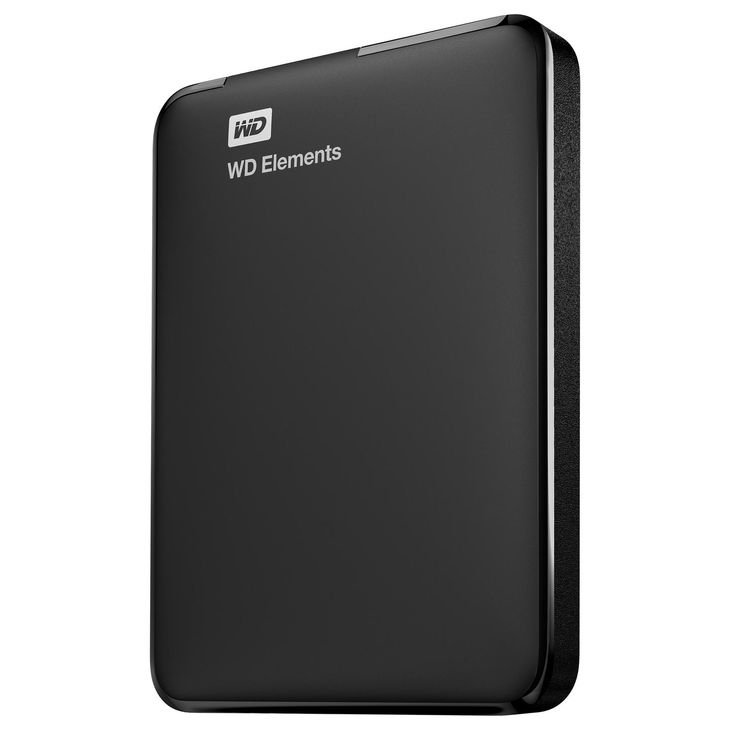 HDD të Jashtme Western Digital WD Elements Portable WDBUZG0010BBK / 1TB / 2.5" / USB 3.2 Gen 1 / USB 3.0 – Zezë