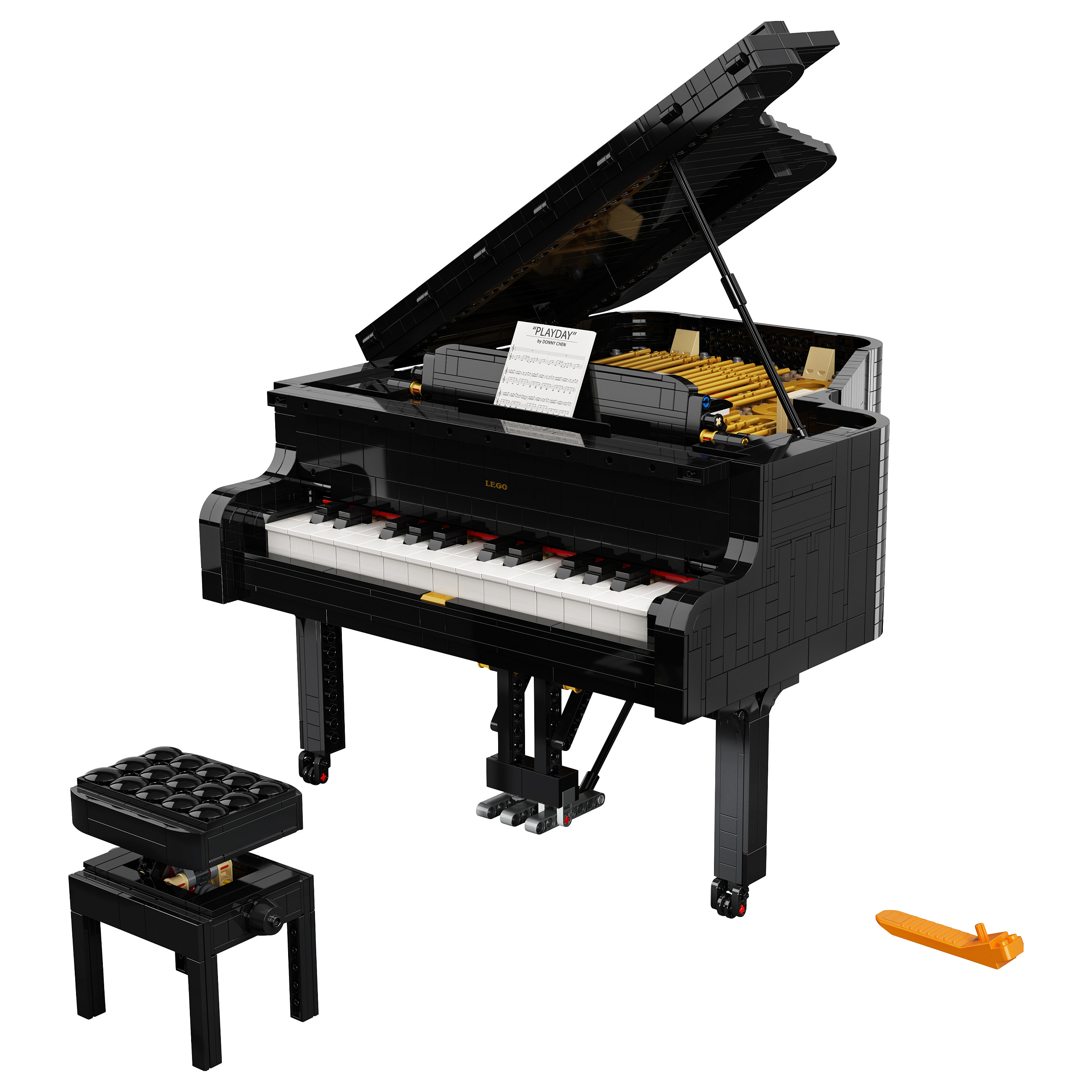 LEGO Ideas - Grand Piano - 3